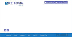 Desktop Screenshot of firstcitizens.org